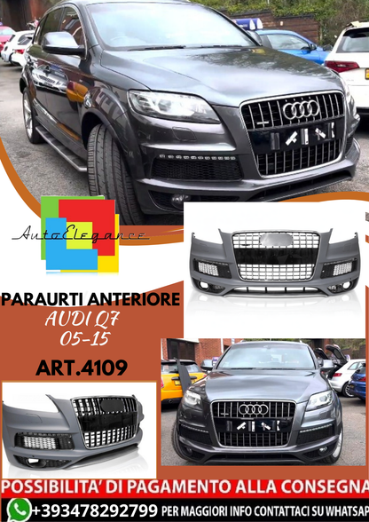 💥ART.4109 Paraurti Anteriore adatto per AUDI Q7 05-15 LOOK S LINE💥