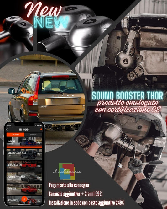 Sound Booster Thor Suono Sportivo Scarico adatto per VOLVO XC90 SUV P2 08-23