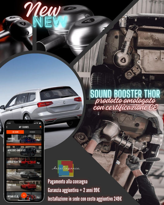 Sound Booster Thor Suono Sportivo Scarico adatto per VW PASSAT B8 VARIANT 08-23