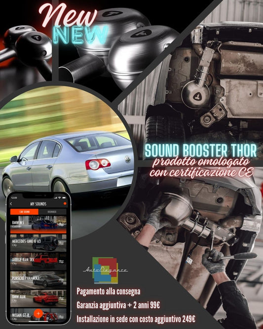 Sound Booster Thor Suono Sportivo Scarico adatto per VW PASSAT Sedan B6 08-23