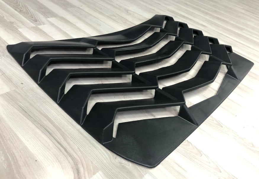 🔥2155 Honda Civic FC5 2016-2021 BERLINA Lunotto Louver NERO LUCIDO ABS🔥
