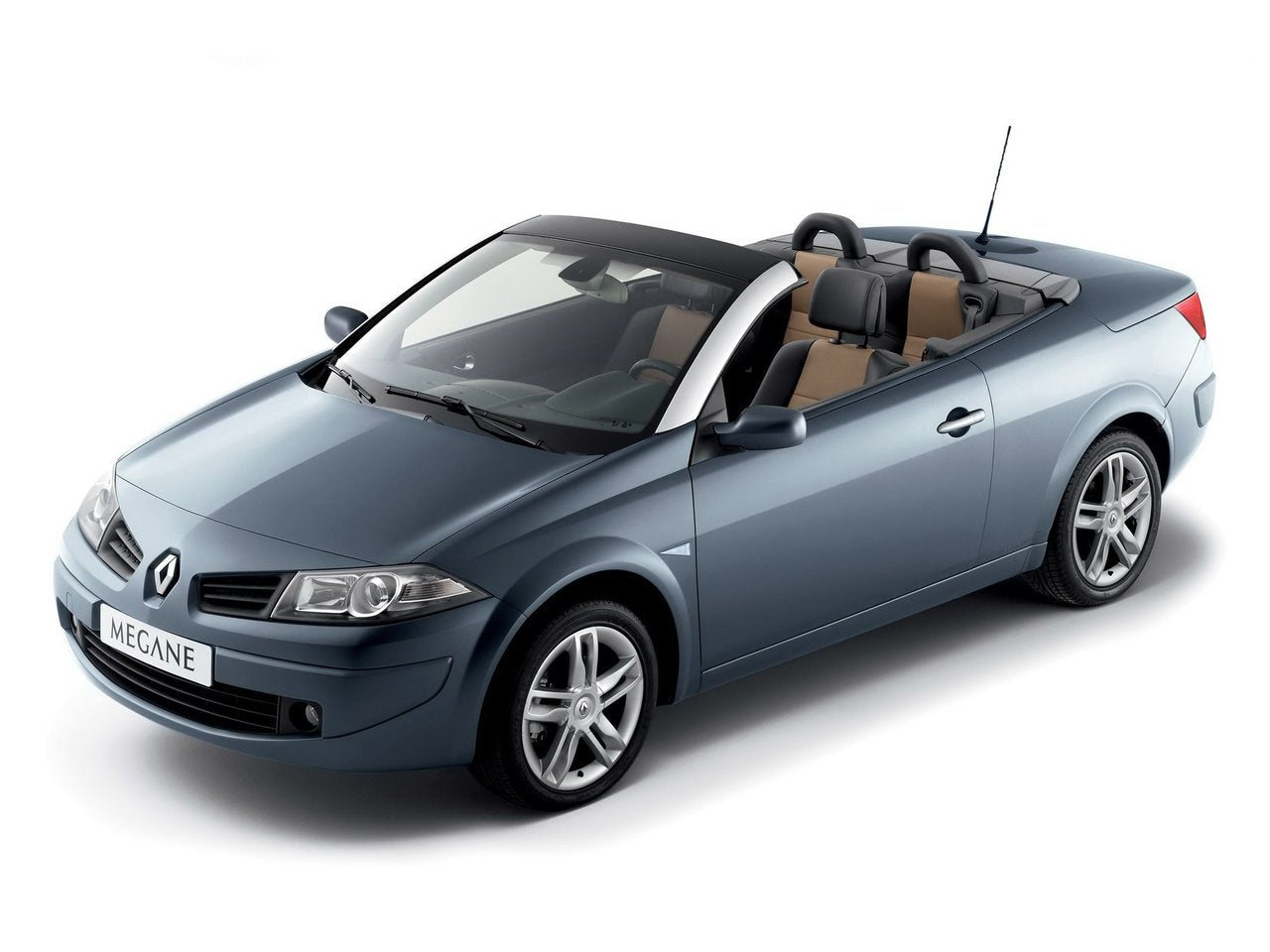 💫 ART.6020 Fari anteriori ANGEL EYES neri adatti per Renault Megane II 11.2002–12.2005 💫