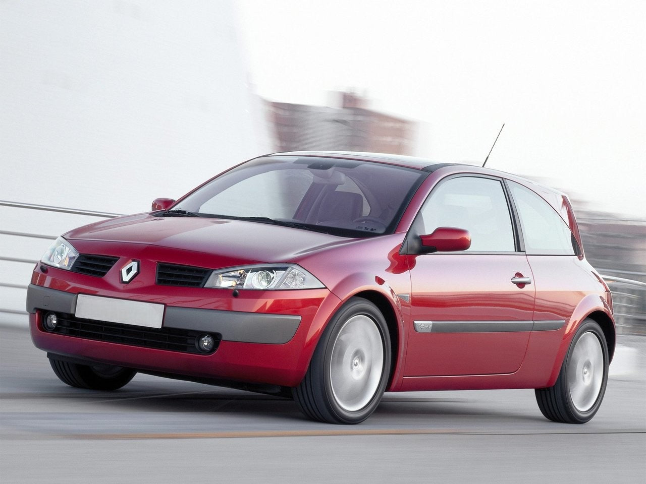 💫 ART.6020 Fari anteriori ANGEL EYES neri adatti per Renault Megane II 11.2002–12.2005 💫