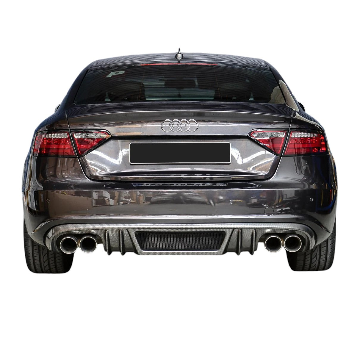 💫ART.3341 Fari Posteriori Audi A5 2-4P 07-09 Led Red/Smoked Cardna💫