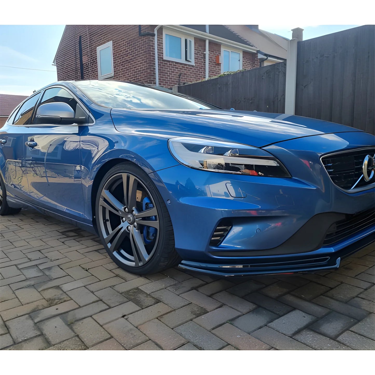 Splitter anteriore adatto per VOLVO V40 R-Design 2012-2019
