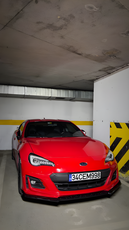 Front Splitter SUBARU Brz Mk1 2012-2017 With TÜV ABE 