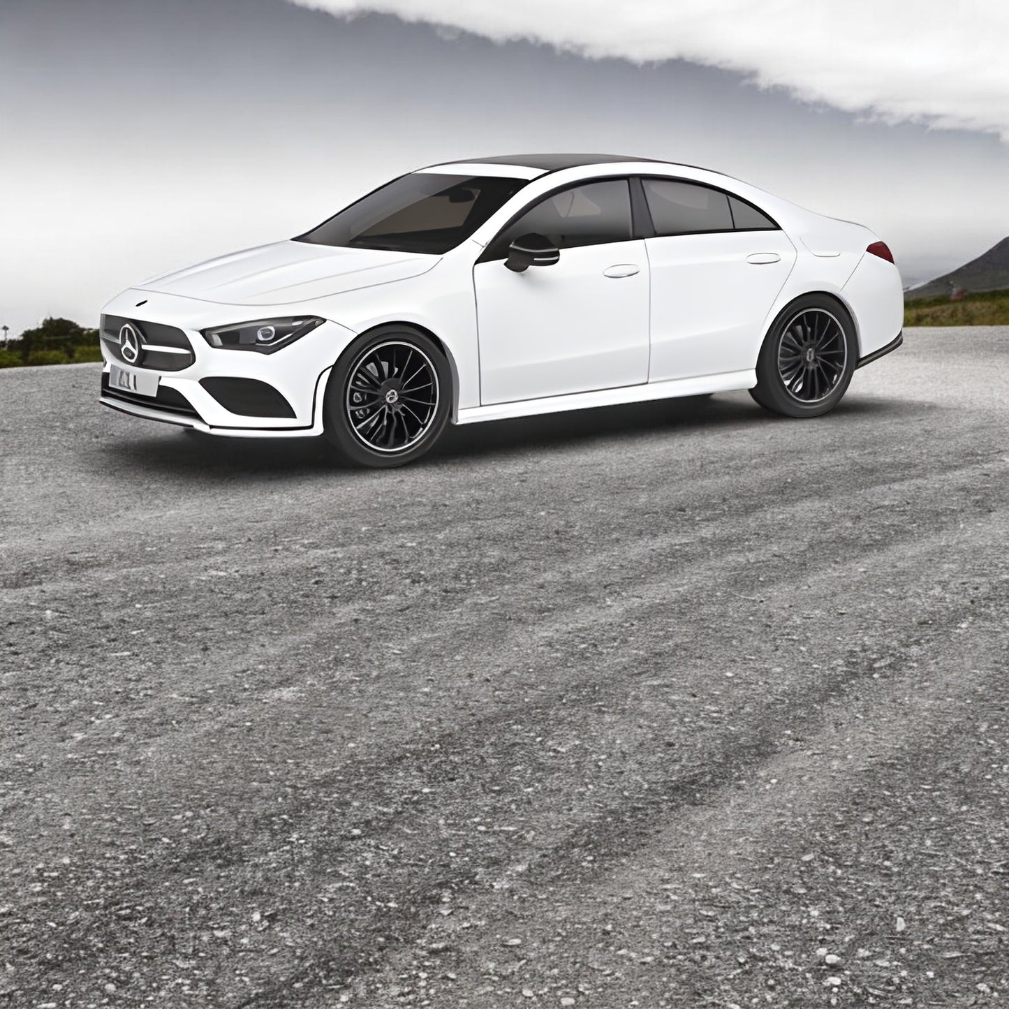 Splitter suitable for⭐⭐ MERCEDES AMG CLA 35 Aero C118 2019+ ⭐⭐ 
