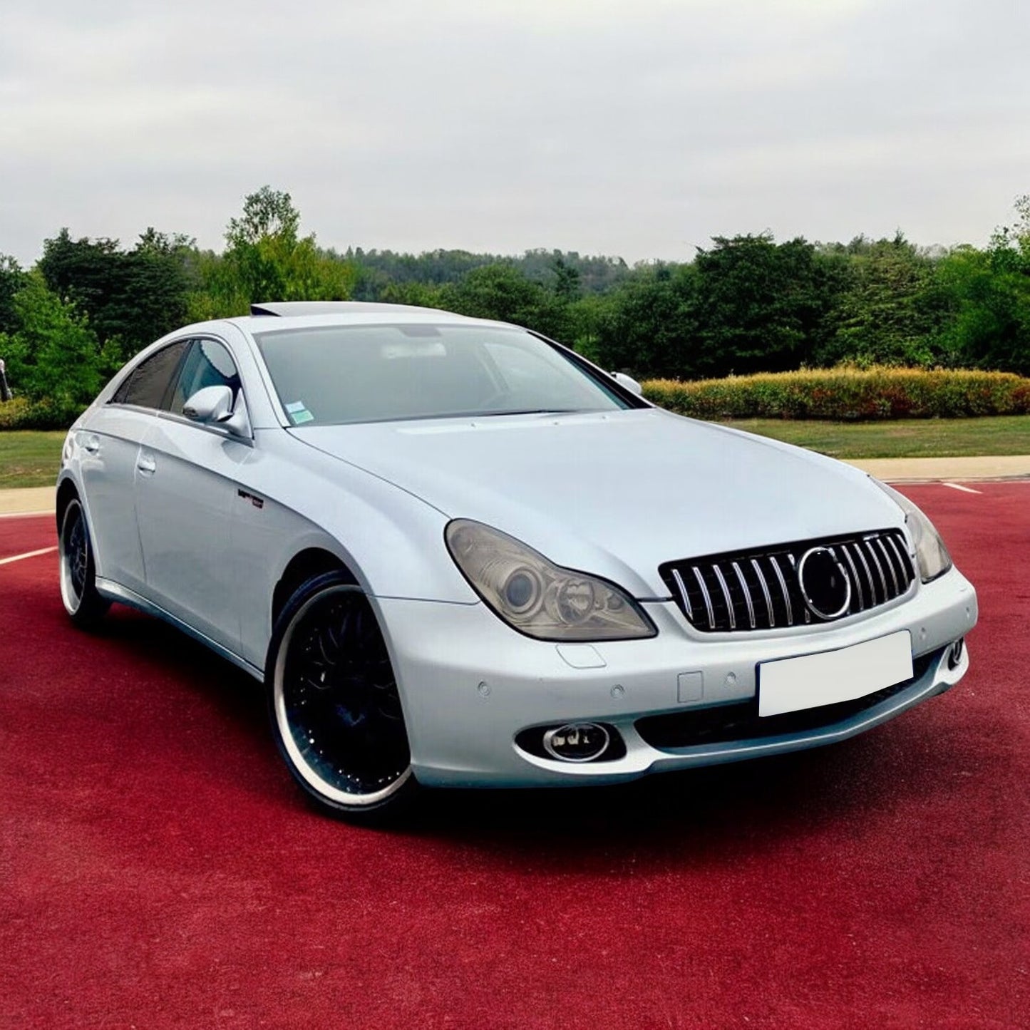 💥Griglia compatibile con Mercedes CLS W219 pre-facelift nera💥