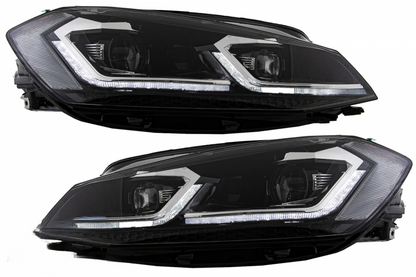 Fari a LED adatti per VW Golf 7.5 VII Facelift 2017- Luce di svolta sequenziale