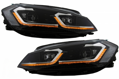 Fari a LED adatti per VW Golf 7.5 VII Facelift 2017- Luce di svolta sequenziale