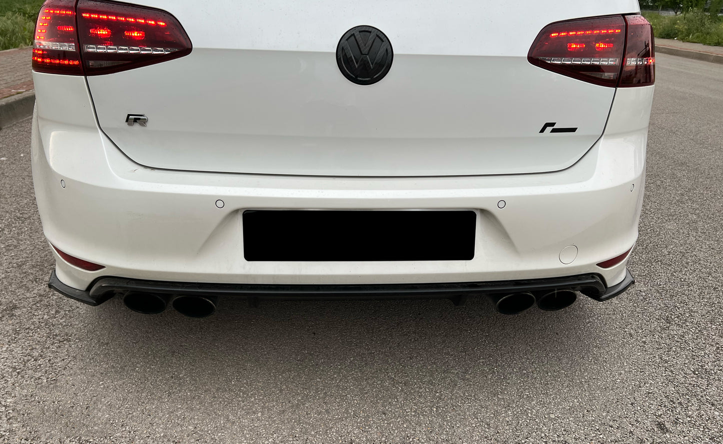 Splitter Laterali Posteriori 💫💫VW VOLKSWAGEN Golf MK 7 R 2013-2016💫💫