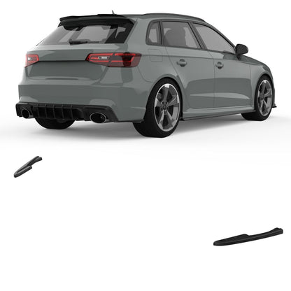 2337 ⭐Splitter laterale diffusore adatto per Audi RS3 8V Sportback 15–16⭐