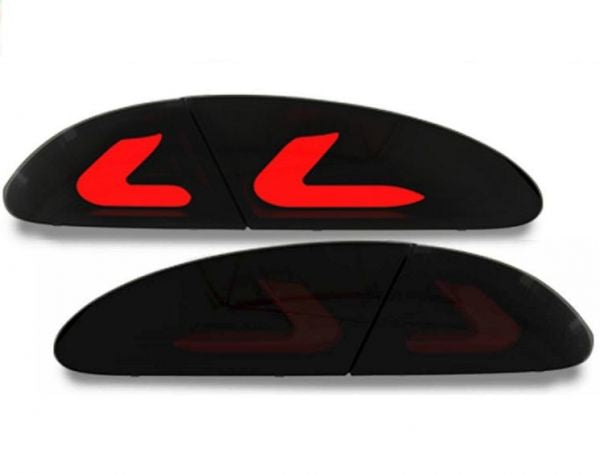 LED TAIL LIGHTS FOR SEAT LEON 1P1 1PA 09-12 BLACK TAIL LIGHTS