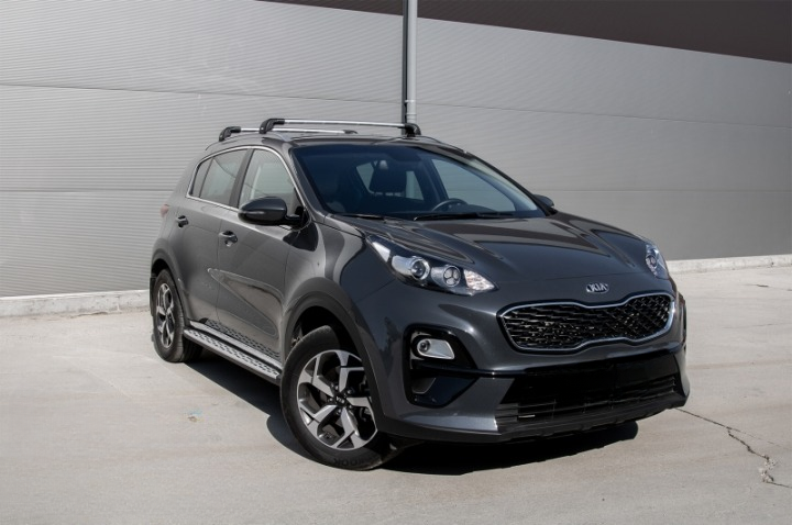 💫ART.7203 Pedane Laterali in Alluminio per KIA Sportage (2015-2022)💫