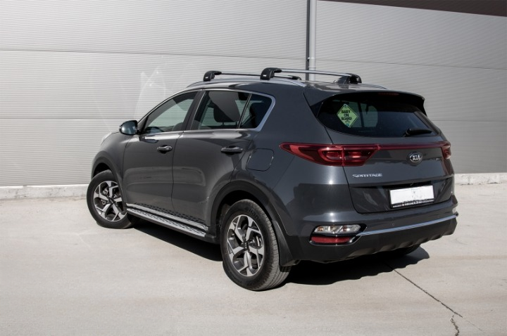 💫ART.7203 Pedane Laterali in Alluminio per KIA Sportage (2015-2022)💫
