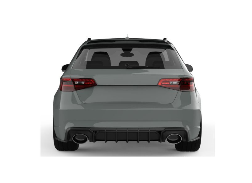 💫ART.2338 DIFFUSORE ADATTO PER RS3 8V SPORTBACK 2015 - 2016💫