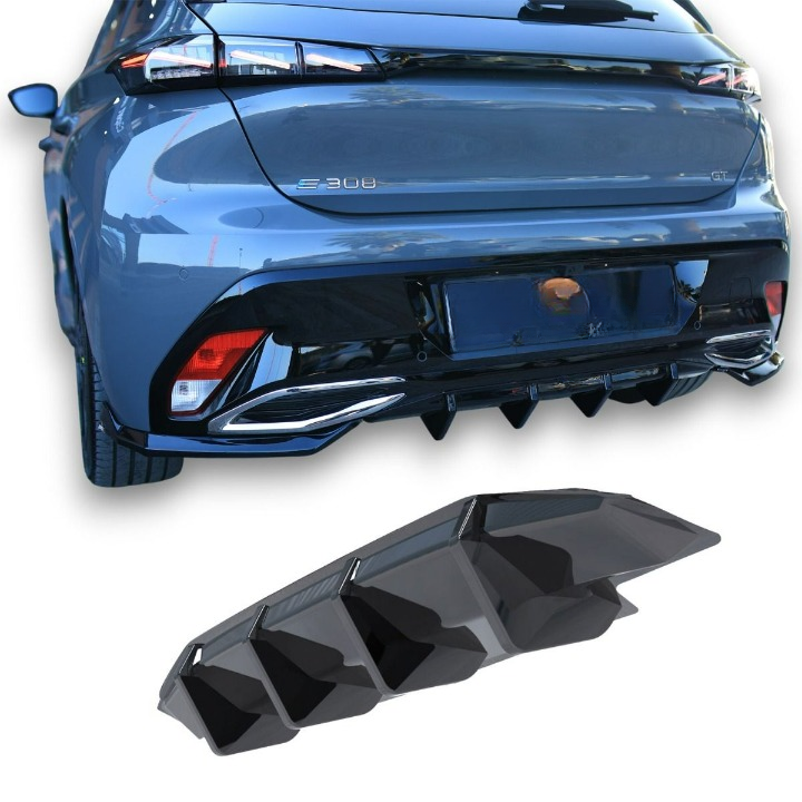 2402 ⭐Diffusore adatto per Peugeot 308 GT Mk3 Hatchback (2021–)⭐