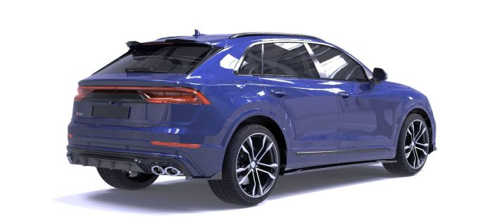 💫ART.4600 Diffusore adatto per Audi SQ8 Mk1 (2019-2023)💫