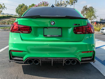 💫ART.6693 Spoiler Posteriore M4 Look per BMW 3 (F30) Berlina (2011-2018)💫