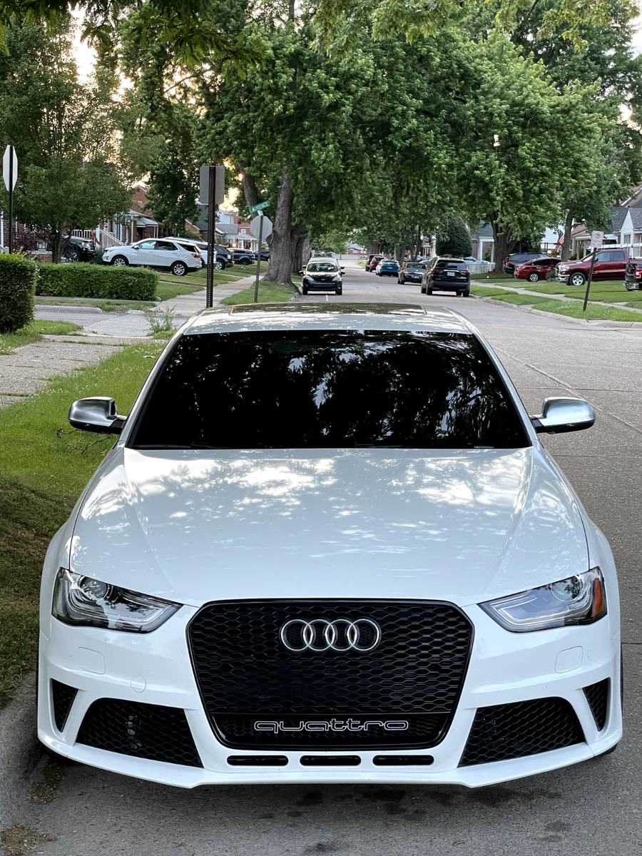 ART.3591 Paraurti anteriore RS4 Look per Audi A4 B8 (8K)Facelift 2012-2015