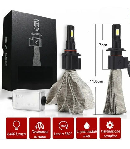 🤍KIT LAMPADE ANABBAGLIANTI LED VOLKSWAGEN POLO AW1 LED H7 6000K XENON XENO🤍