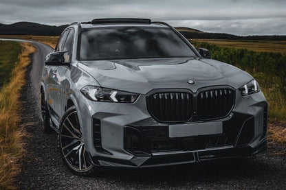 😎Griglia rene compatibile con BMW X5 G05 LCI 2023+ barre singole nero lucido😎