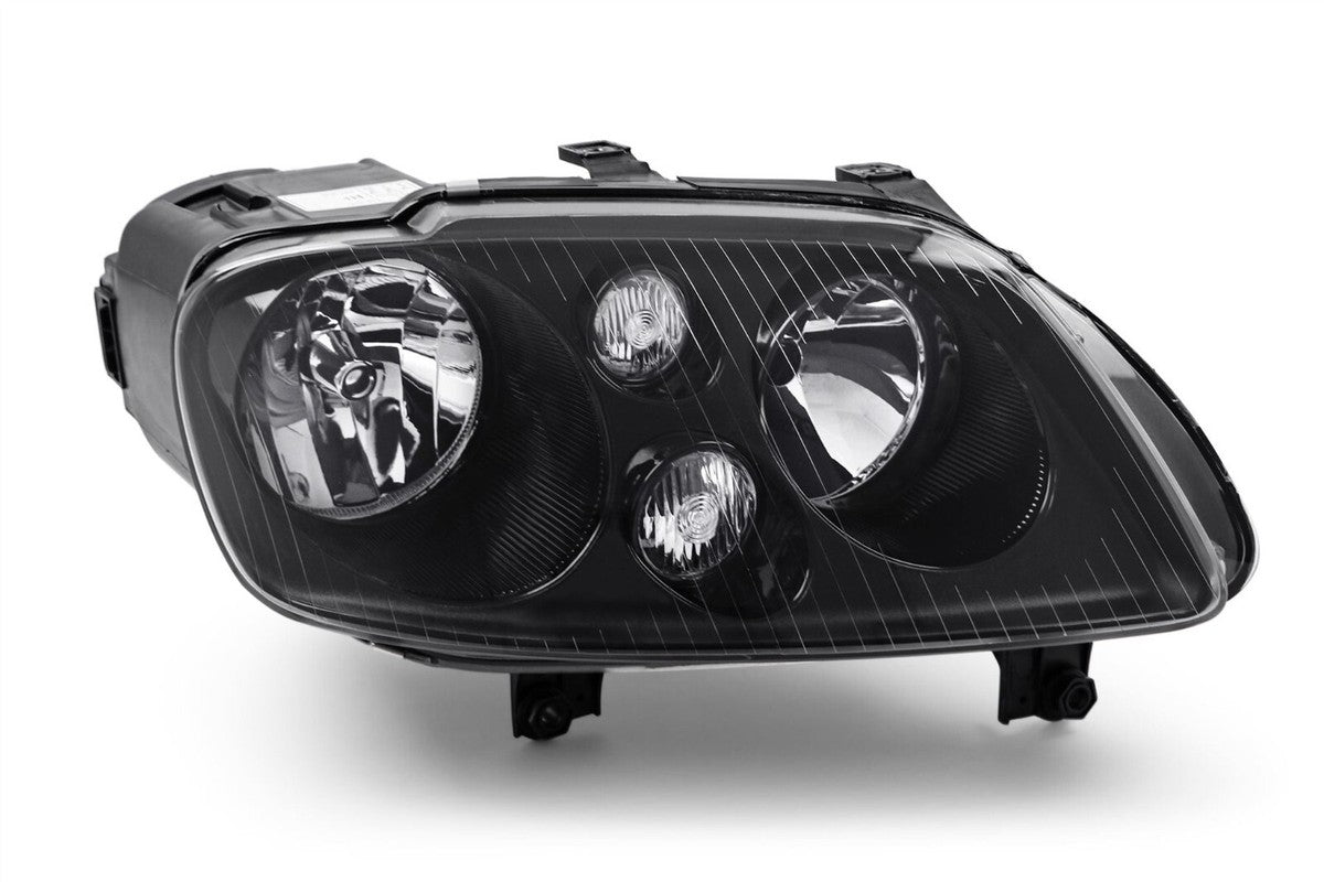 💫ART.6324 FARI ANTERIORI per VW TOURAN / CADDY 2003-2006 NERI💫