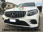 ⭐GRIGLIA ANTERIORE PER MERCEDES GLC C253 X253 2015-2018 PROFILI SATINATI ⭐