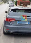 0072🔥SPOILER A3 8V 5D SPORTBACK 12-20 STANDARD LOOK RS3 NERO LUCIDO SOLO STAN🔥
