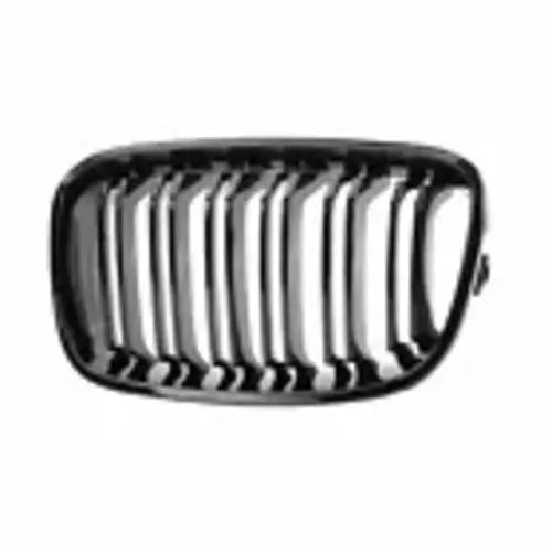 💕griglia adatta per BMW Serie 1 F20 F21 lucida nera doppia barra💕