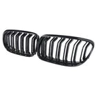 💕 Griglia Anteriore Adatto per BMW Serie 3 E90 E91 LCI 08-12 Nero Lucido 💕