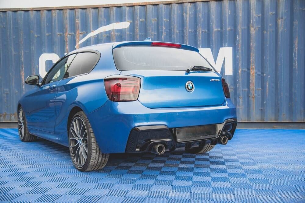 DIFFUSER FOR BMW 1 SERIES F20 F21 2010-2014 LOOK M135i M PERFORMANCE GLOSS BLACK