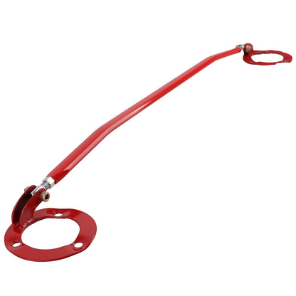 BARRA DUOMI Rinforzo montante in alluminio anteriore rosso adatto per BMW E36 6 cilindri 320i 323i 325i 328i 92-99 AUTOELEGANCERICAMBI
