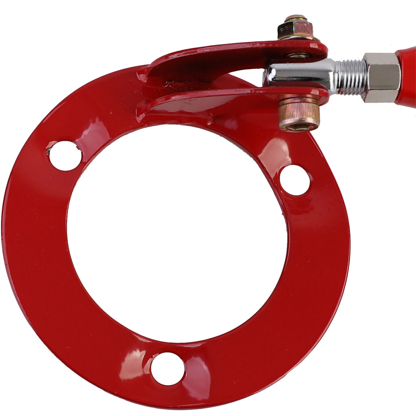 BARRA DUOMI Rinforzo montante in alluminio anteriore rosso adatto per BMW E36 6 cilindri 320i 323i 325i 328i 92-99 AUTOELEGANCERICAMBI