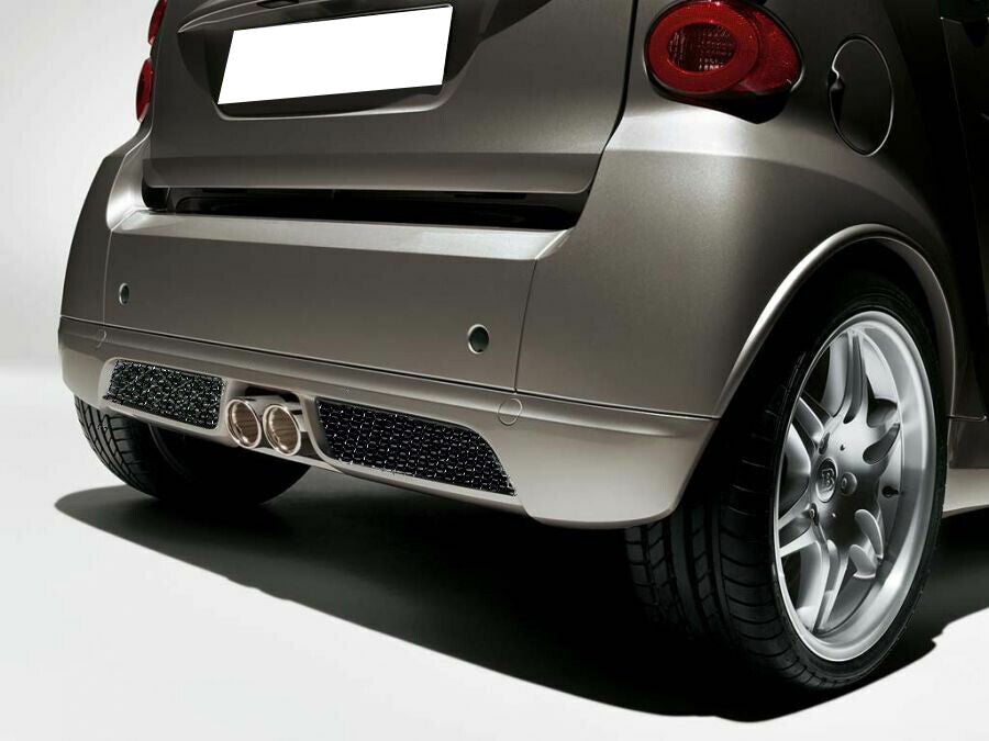 SMART FORTWO 451 2007+ REAR DIFFUSER SPOILER ABS