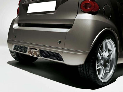 SMART FORTWO 451 2007+ REAR DIFFUSER SPOILER ABS