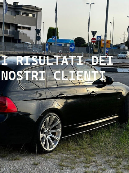 SOTTO MINIGONNE ADATTE PER BMW SERIE 3 E90 E91 LOOK SPORTIVO