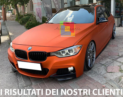 BMW SERIE 3 F30 F31 LAME SOTTO MINIGONNE LATERALI SOTTOPORTA SPORTIVI ABS .-
