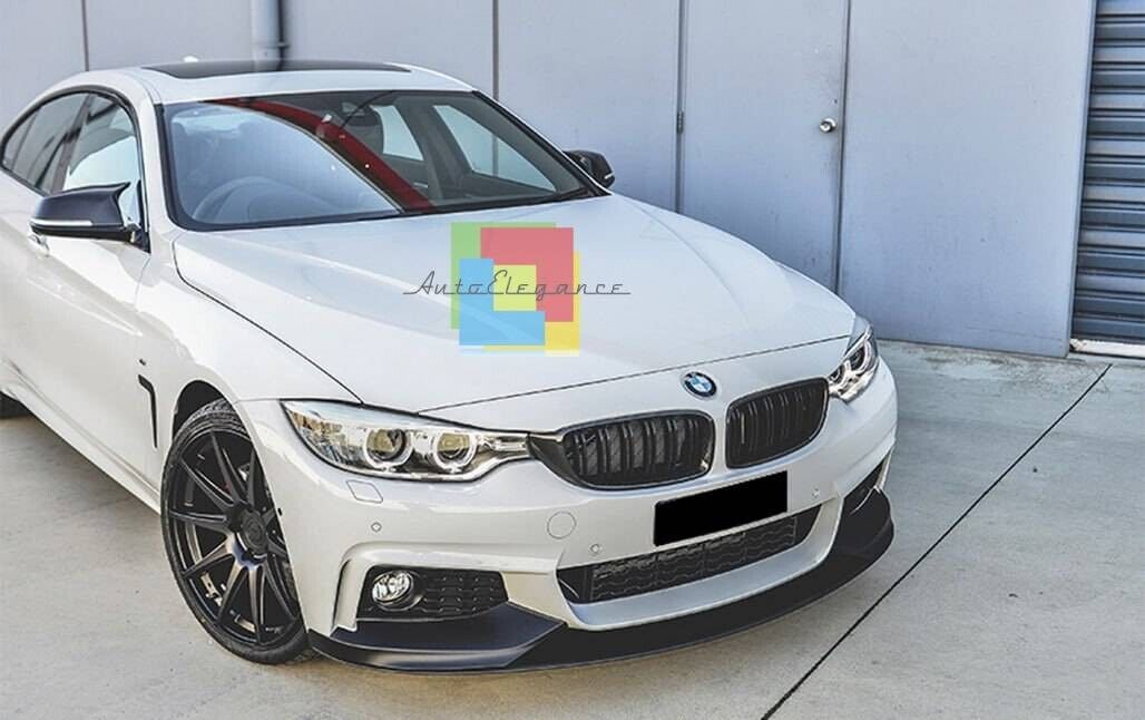 SOTTO PARAURTI ADATTO PER BMW SERIE 4 F32 F33 F36 LOOK M SPORT NERO LUCIDO