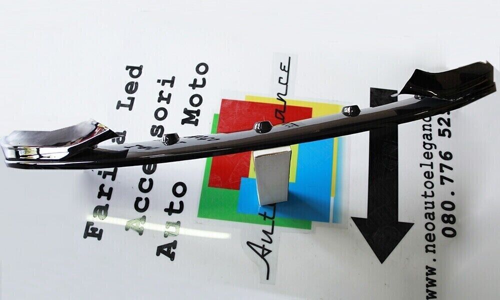 SPOILER ANTERIORE SOTTO PARAURTI BMW SERIE 4 F32 F33 F36 LAMA LOOK M SPORT .-