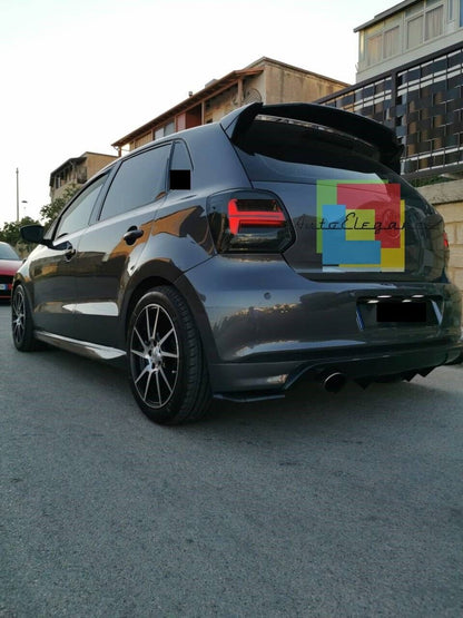 MINIGONNE IN ABS ADATTE PER VW POLO 6R SPECIFICHE 09-17 LOOK SPORTIVO