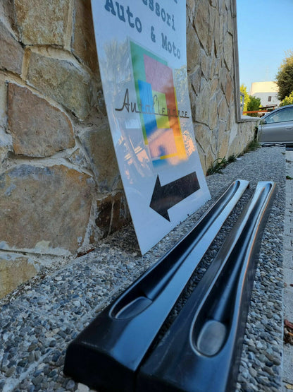 SPOILER MINIGONNE LATERALI PER VW POLO 6R 6C ABS LOOK SPORTIVO ABS R / RLINE
