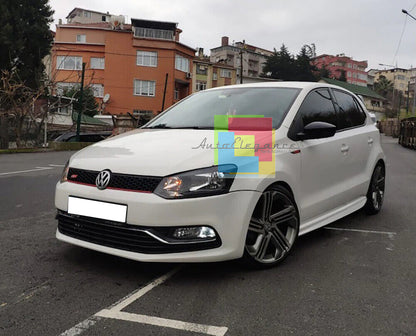 VW POLO 6R 6C 09-17 SPOILER MINIGONNE LATERALI ABS LOOK SPORTIVO ABS