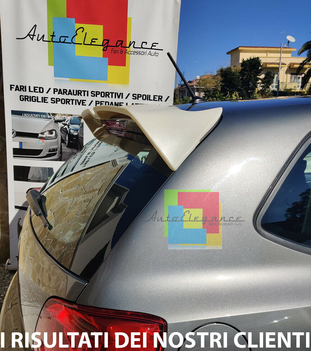 ALETTONE LOOK GTI SPOILER POSTERIORE SUL TETTO PER VW POLO 6R 6C 2011-2017 ABS