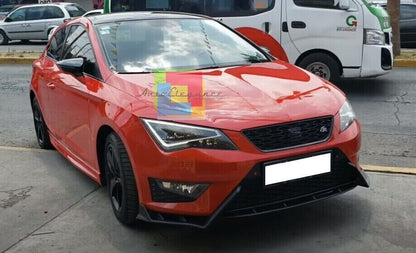 SPLITTER ADATTO PER SEAT LEON 5F FL 2017-2020 FR LOOK NERO LUCID DESIGN SPORTIVO