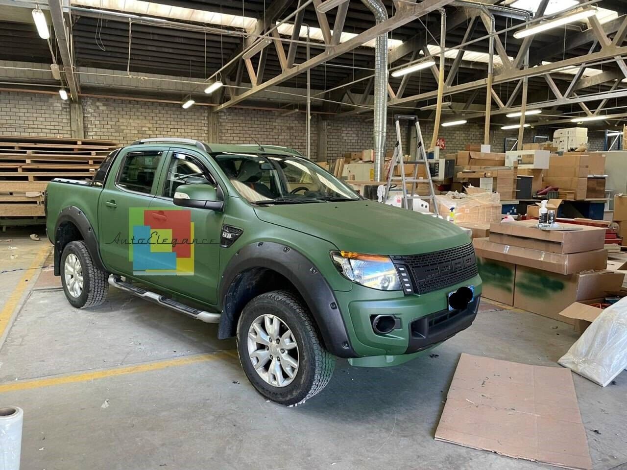 PARAFANGHI ALLARGATI ADATTI PER FORD RANGER T6 T7 T8 2012-2020 LOOK SPORTIVO