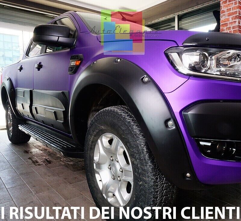 PARAFANGHI ALLARGATI ADATTI PER FORD RANGER T6 T7 T8 2012-2020