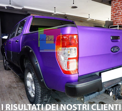 FENDER EXTENSIONS FOR FORD RANGER T6 T7 T8 2012-2020 SPORTY LOOK - ABS TOP 