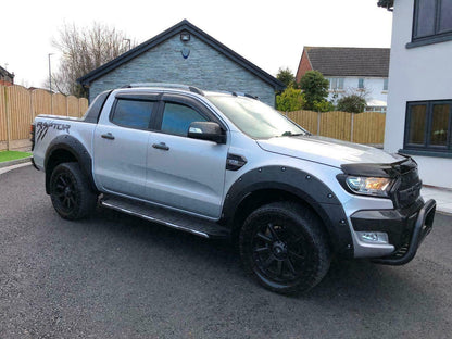 PARAFANGHI ALLARGATI PER FORD RANGER T6 T7 T8 LOOK SPORTIVO IN ABS TOP QUALITA