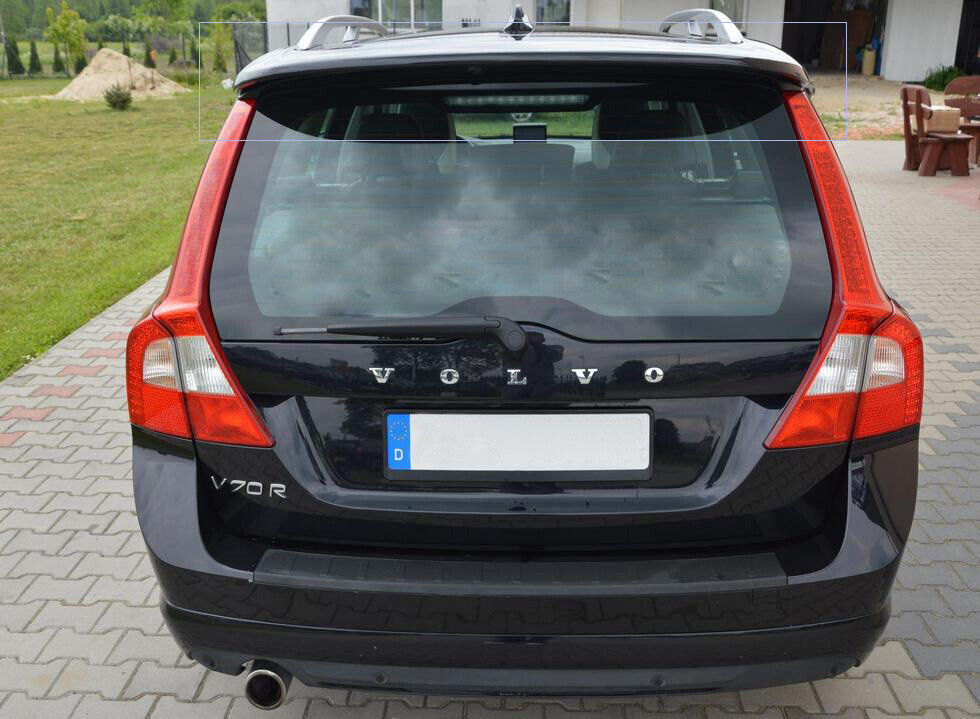 VOLVO V70 XC70 III 2007+ SPOILER SUL LUNOTTO POSTERIORE LOOK SPORTIVO